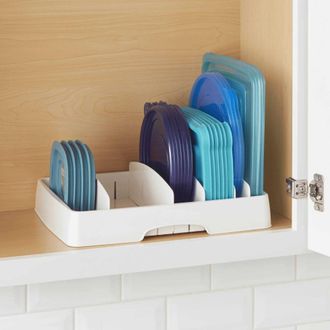 OEM Organizador De Tapas De Recipientes De Alimentos De Gran Tama&ntilde;o Para Guardar En El Armario De La Cocina