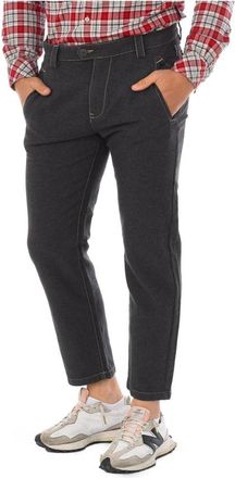 Napapijri Stijlvolle Slim-Fit Broek - Heren - Slim Fit Broeken - Grijs - W33 - Polyester - Broeken