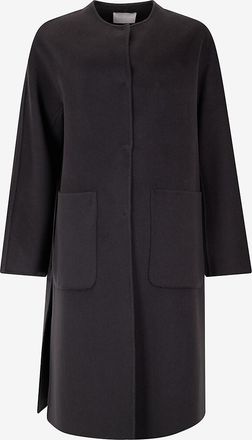 Hemisphere Langer Flanellmantel mit fallenden Schultern Gerke