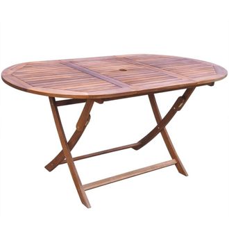 Berkfield Home Soft 9 Piece Outdoor Dining Set with Cushions Solid Acacia Wood in Brown