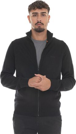 BOSS Cardigan zip Avac Fz Nero BOSS Uomo