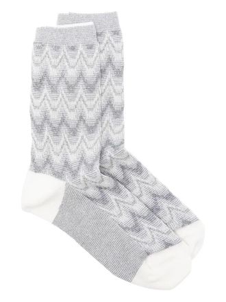 Missoni Zig-Zag Cotton Socks