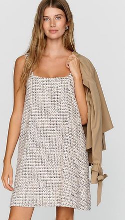 Maeve Keiko Tweed Mini Dress