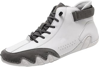 Generic Shoes for Men Nevoldeck Winter Shoes Nevova Shoe for Man Outdoor Comfy Daily Walking Shoes Casual Hiking Ankle Casual Mens Shoes (Grey, 5.5)