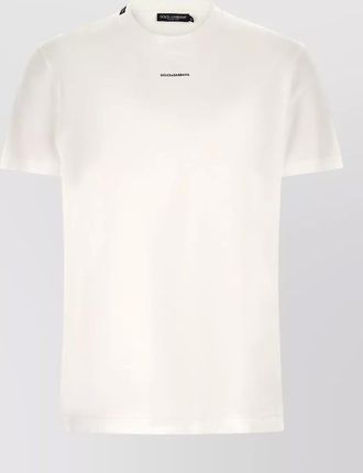 Dolce & Gabbana cotton crew neck short-sleeve t-shirt