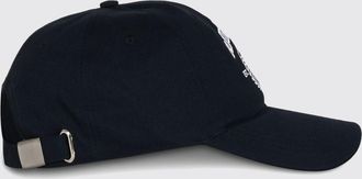 Anine Bing Cappello da baseball in cotone con logo ricamato a contrasto