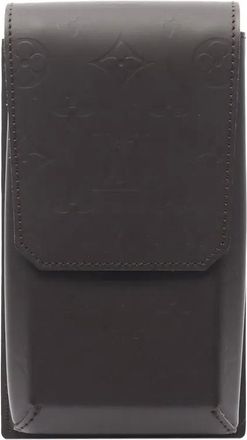 Louis Vuitton 2002 Monogram Glace Huggy Belt pouch - Brown