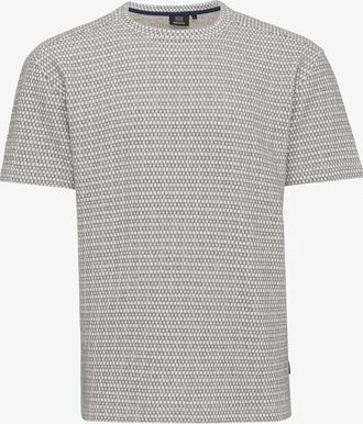Genti T-shirt | Donkerblauw Gestreept