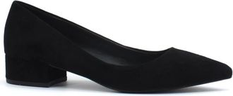 Steve Madden D&egrave;collet&egrave; - Dames - Pumps - Zwart - 38 1/2 EU - Leer - Schoenen
