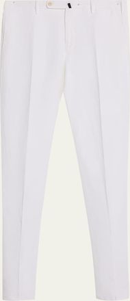 Incotex Mens Slim-Fit Chinolino Trousers