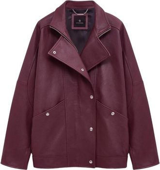 Anine Bing Sandy Jacket - - Jackets - Donna - Rosso - S