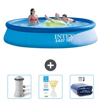 Intex Piscina Easy Set Redonda - 396x84 Cm - 6-piezas Scb74