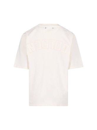 Golden Goose Womens T-Shirts And Polos White Cotton