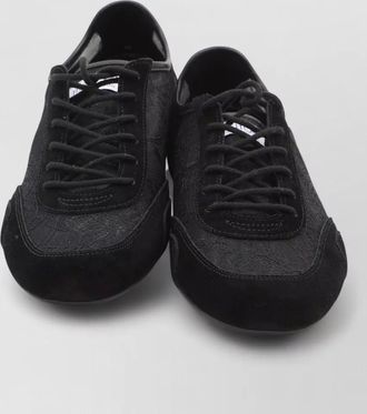 Jimmy Choo London leather low-top sneakers