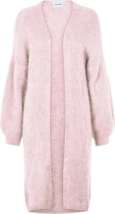 Americandreams Azra Cardigan - Dames - Vesten - Roze - ONE Size - Wol - Truien & Vesten