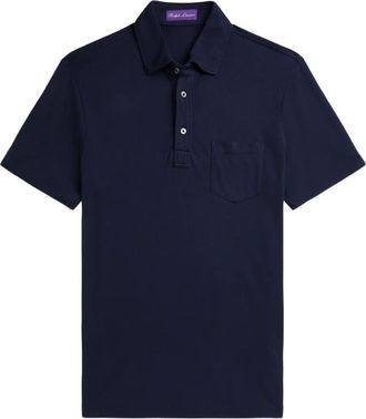 Ralph Lauren Purple Label Polo in piqué - Blu