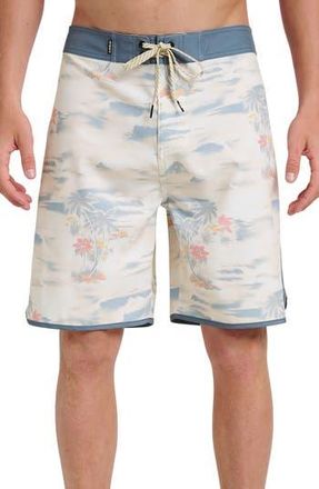 Quiksilver Surfsilk Tropical Board Shorts in Moonstruck at Nordstrom Rack, Size 30