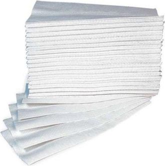 Trade Shop Trade Shop - 60pz Asciugamani In Carta A Secco Monouso Ripiegati Singoli 40x70cm Usa Getta