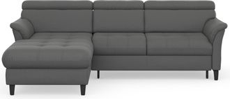 Sit&more Ecksofa »Marano L-Form« inklusive Kopfteilverstellung, wahlweise mit Bettfunktion, Bettkasten