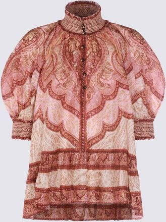 Zimmermann Top Tapestry Burgundy Multi-Donna