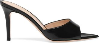 Gianvito Rossi 85 mm Elle sandalen met puntige neus - Zwart