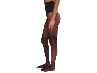 Commando Soft Luxe Womens Sheer Hose Black : LG, Elastane/Microfiber/Nylon