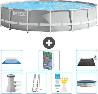 Intex Piscina Prism Frame Redonda - 457x107 Cm - 8-piezas S562