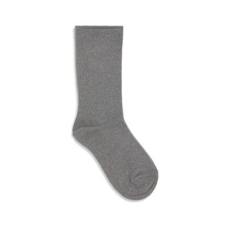 Brunello Cucinelli Cashmere Silk Blend Socks - Gray
