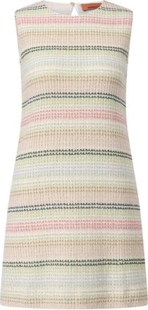 Missoni Striped Knit Mini Dress - Dames - Korte kleedjes - Veelkleurig - L - Kleedjes