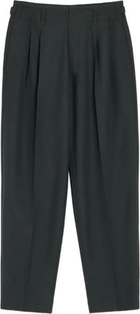 Christophe Lemaire Pantaloni con vita regolabile - Grigio