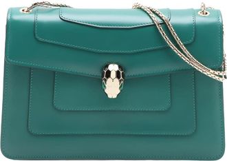 Bulgari Pre-owned Bvlgari Medium Calfskin Serpenti Forever Shoulder Bag Ladies FKFI08S0F9M5L0BU