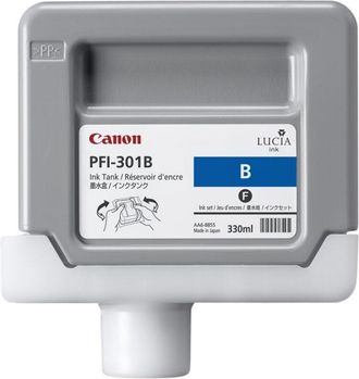CANON Pfi-301gy Pigment Blue Ink Cartridge Cartucho De Tinta 1 Pieza(s) Original Azul