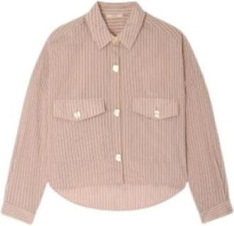 Sessun Balanca Shirt - Dames - Overhemden - Roze - M - Overhemden