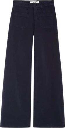 Five Jeans Broeken - Dames - Wijde Broeken - Blauw - W29 - Broeken