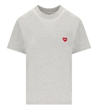 Carhartt Work in Progress T-SHIRT W S/S POCKET HEART GRIGIA CARHARTT WIP