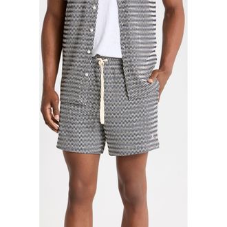 Original Penguin Crochet Stitch Drawstring Shorts in Dark Sapphire at Nordstrom Rack, Size Xx-Large