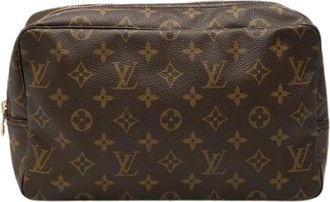 Louis Vuitton Pre-owned Bags, female, Brown, Size: ONE SIZE Pre-owned Trousse Toilette 28