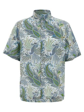 Etro Mens Paisley Flower Shirt