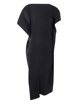 Issey Miyake Shadow Study dress - women - Polyester - 2 - Black