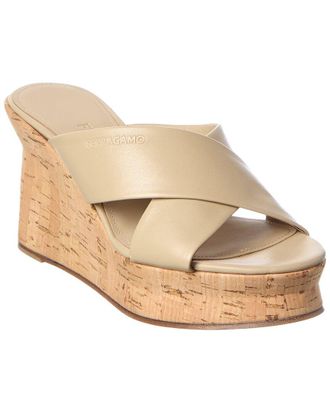 Ferragamo Ferragamo Ant Leather Sandal