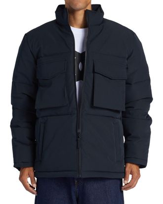 DC Parka DC SHOES Concave, Herren, Gr. M, schwarz, Obermaterial: 100% Polyester;, Jacken Parka