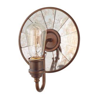 Netlighting Urban Renewal 1 Light Indoor Wall Light Bronze E27