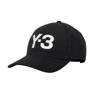 Yohji Yamamoto Hats & Caps, male, Black, ONE SIZE, Classic Baseball Cap