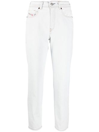 Diesel 2004 tapered jeans - women - Cotton/Spandex/Elastane/Polyester - 28/32 - Blue