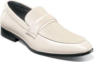Stacy Adams Spratley Saddle Loafer in Ivory at Nordstrom Rack, Size 13