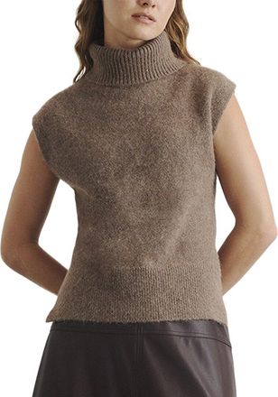 Tanya Taylor Aaron Alpaca-Blend Top