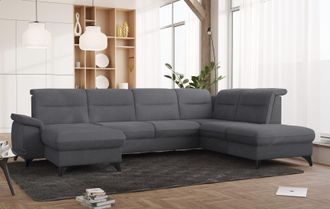 Sit&more Wohnlandschaft »Astoria U-Form« wahlweise mit motorischer Relaxfunktion