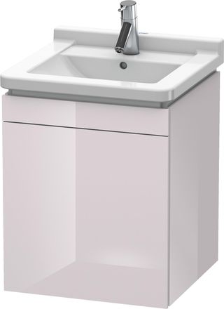 Duravit Duravit L-cube Mueble De Pared, 1 Puerta, Con Bisagra A La Derecha, 460mm, Para Starck 3 030348, Color: Laca Blanca Lila Alto Brillo - Lc6168r2727