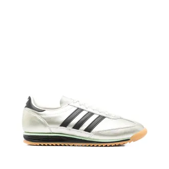 adidas SL 72 OG Three-stripe Metallic-leather Sneakers