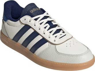 adidas Breaknet Sleek Sneaker in White/Dark Blue/Royal Blue at Nordstrom Rack, Size 8.5
